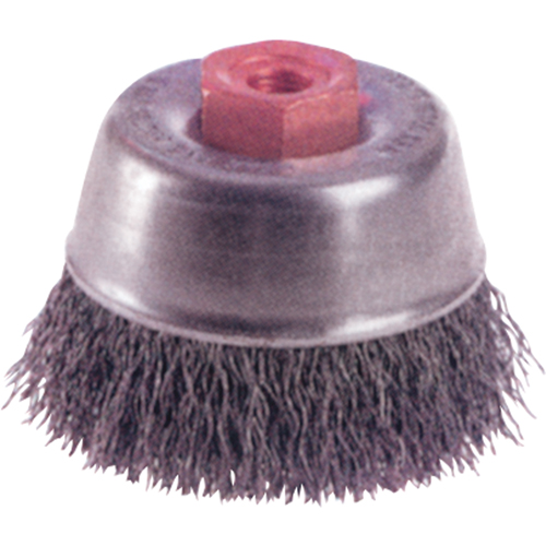 Crimped Wire Cup Brushes - High Speed Small Grinder Absolute Business Supply