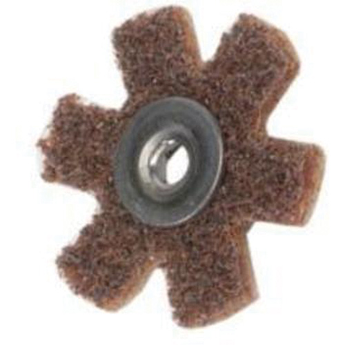 Abrasotex Surface Preparation Star, 1-1/2" Dia., Coarse Grit, Aluminum Oxide Absolute Business Supply