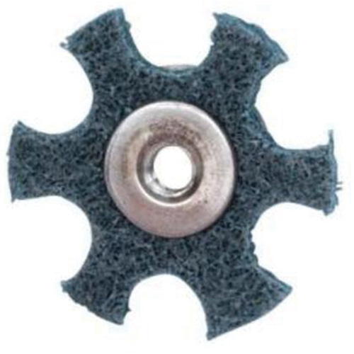 Abrasotex Surface Preparation Star, 1-1/2" Dia., Very Fine Grit, Aluminum Oxide Absolute Business Supply