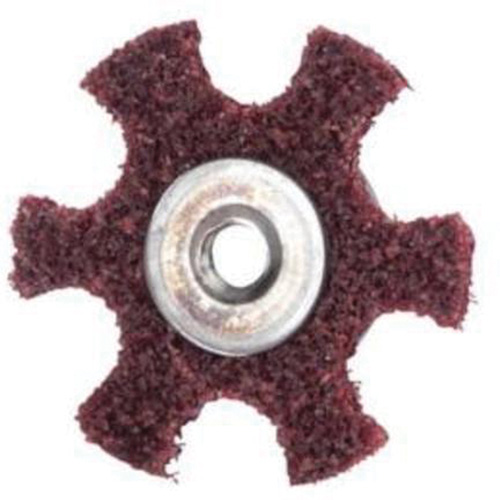 Abrasotex Surface Preparation Star, 4" Dia., Medium Grit, Aluminum Oxide Absolute Business Supply