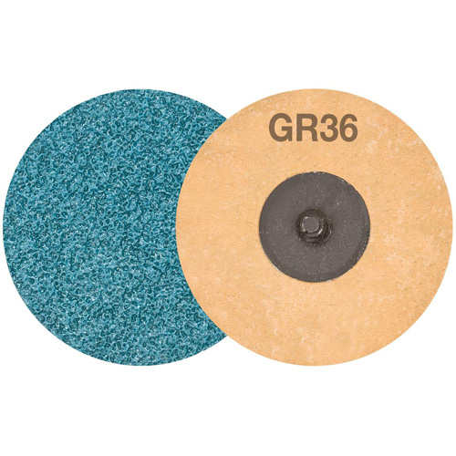 TWIST TOPCUT Sanding Disc, 3" Dia., 36 Grit, Zirconium Absolute Business Supply