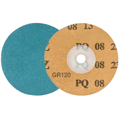 TWIST TOPCUT Sanding Disc, 3" Dia., 120 Grit, Zirconium Absolute Business Supply