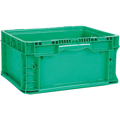 Syst&egrave;me de contenants d'exp&eacute;dition 4845 de StakPak Plus, 15" la x 12" p x 7,5" h, Vert moyen Absolute Business Supply