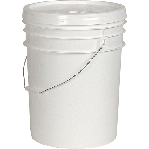Seau d'usage g&eacute;n&eacute;ral sans couvercle, Plastique, 4 L Absolute Business Supply