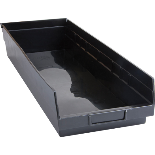Bacs &agrave; pi&egrave;ces en plastique recycl&eacute;, 8-1/8" la x 23-5/8" p x 4" h, Capacit&eacute; de 50 lb Absolute Business Supply