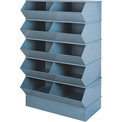 Pre-Engineered Sectional Systems, 5000 lbs. Cap., 37" W x 24" D x 55" H, Blue Absolute Business Supply