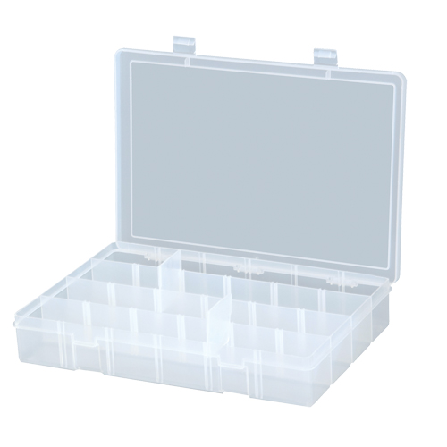 Compact Compartment Cases, 13.125" W x 2.3125" D x 9" H, 24 Compartments Absolute Business Supply