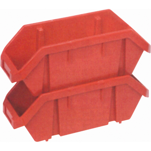 Boîtes &agrave; ramassage rapide "Quick Pick", 7" x 8,375" x 18,5", Rouge Absolute Business Supply