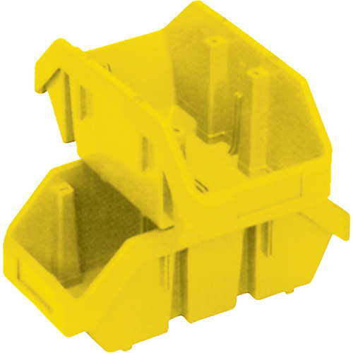 Boîtes &agrave; ramassage rapide "Quick Pick", 7" x 6,625" x 18,5", Jaune Absolute Business Supply