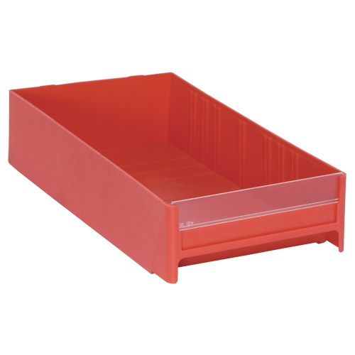 Cabinet Drawer, 5-5/8" W x 11" D x 2-1/2" H, Red Absolute Business Supply