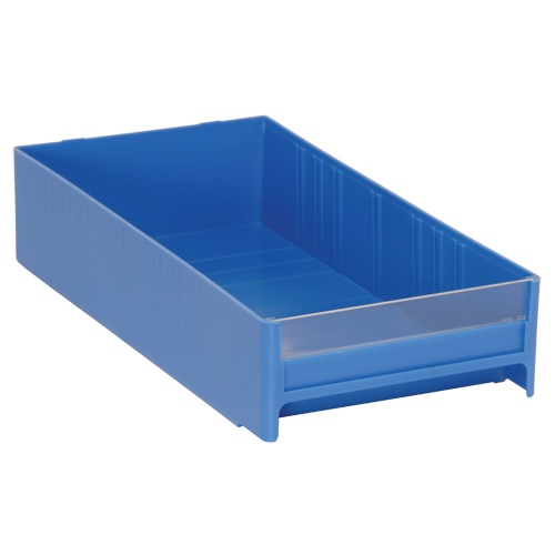 Cabinet Drawer, 5-5/8" W x 11" D x 2-1/2" H, Blue Absolute Business Supply
