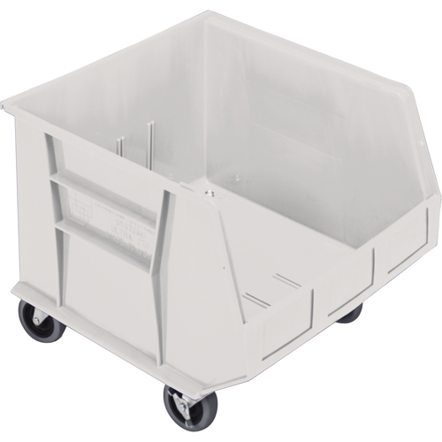 Bac mobile, 14" ha x 16-1/2" la x 18" p, Capacit&eacute; de 75 lb, Ivoire Absolute Business Supply