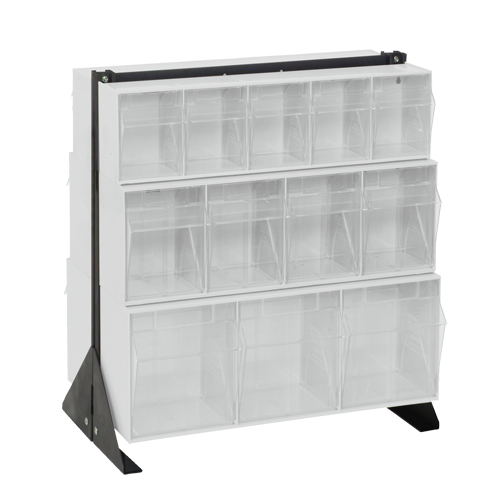 Support pour bacs basculants, 23-5/8" la x 16" p x 28" h, 24 tiroirs Absolute Business Supply