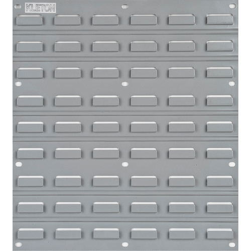 Panneau perfor&eacute; en m&eacute;tal pour bacs, 16 bacs, 18" la x 1/8" p x 19" h Absolute Business Supply