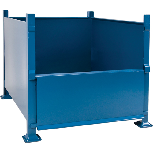 Contenants de vrac empilables, 30" ha x 34,5" la x 40,5" p, Capacit&eacute; de 3500 lb Absolute Business Supply