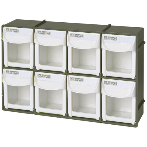 Heavy-Duty Tilt Bin, 11-3/4" W x 2-3/4" D x 7-7/8" H, 8 Drawers Absolute Business Supply