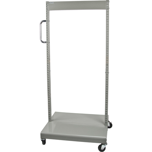 Servante mobile de bacs &agrave; plateaux inclinables - chariot seulement, &agrave; deux c&ocirc;t&eacute;s, 26-1/4" la x 22" p x 57-1/2" h Absolute Business Supply