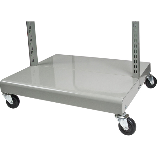 Servante mobile de bacs &agrave; plateaux inclinables - chariot seulement, &agrave; deux c&ocirc;t&eacute;s, 26-1/4" la x 22" p x 57-1/2" h Absolute Business Supply