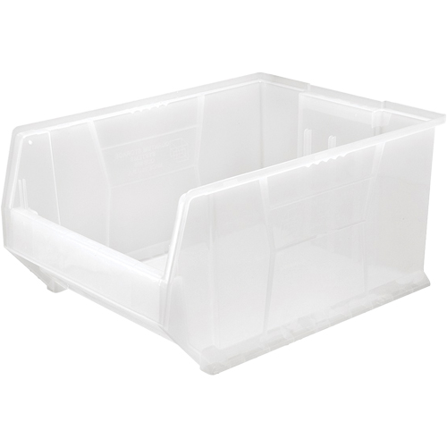 Hulk Containers, 18-1/4" W x 12" H x 23-7/8" D, Clear Absolute Business Supply