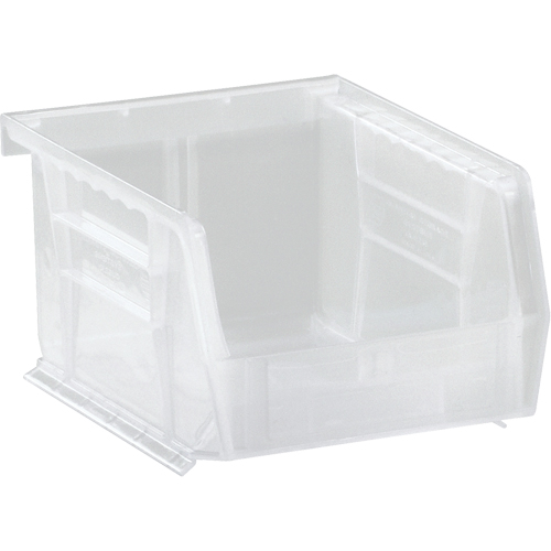 Clear-View Ultra Stack & Hang Bin, 4-1/8" W x 3" H x 5-3/8" D, Clear Absolute Business Supply