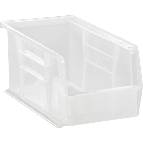 Clear-View Ultra Stack & Hang Bin, 4-1/8" W x 4" H x 10-7/8" D, Clear Absolute Business Supply