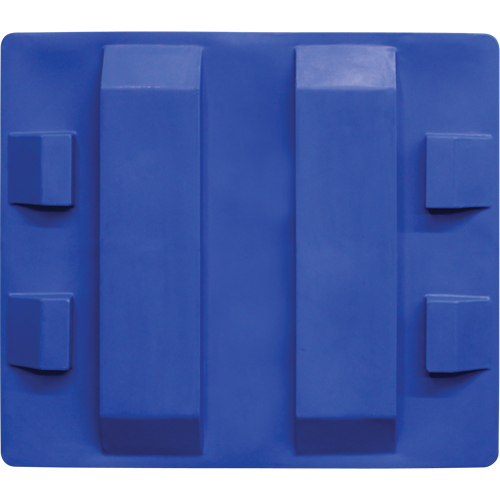 Couvercles de bacs emboîtables pour chariot &eacute;l&eacute;vateur Absolute Business Supply