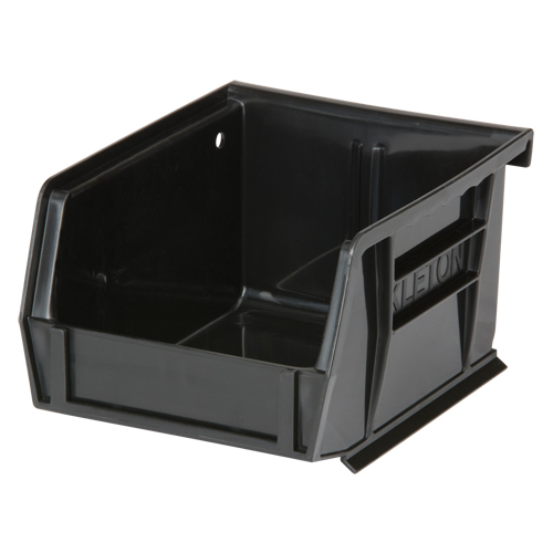Stack & Hang Bin, 4-1/8" W x 3" H x 5-3/8" D, Black Absolute Business Supply