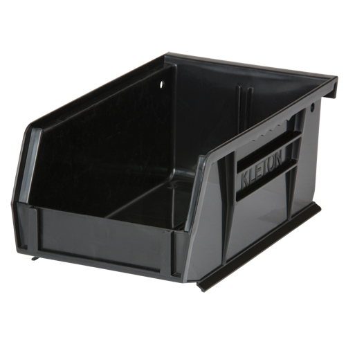 Stack & Hang Bin, 4-1/8" W x 3" H x 7-3/8" D, Black Absolute Business Supply