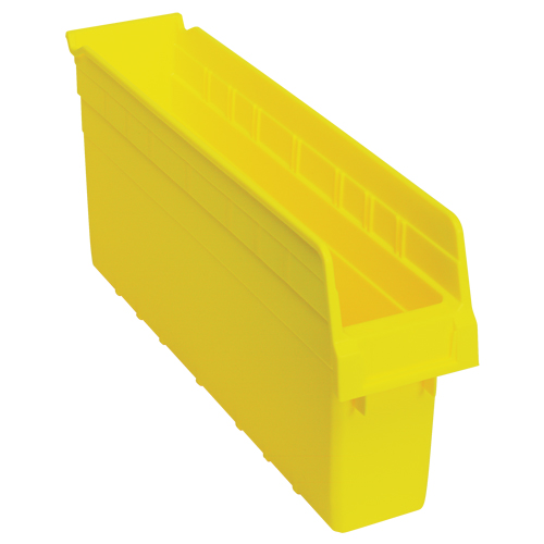 Bacs pour &eacute;tag&egrave;re Store-Max, 4-3/8" la x 8" H x 17-7/8" p, Jaune, Capacit&eacute; 56 lb Absolute Business Supply