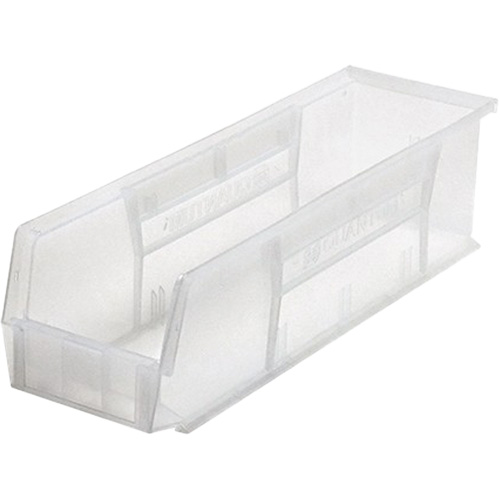 Bacs ultra empilable & suspendable, 17-7/8" la, 5" h x 5-1/2" p, Transparent Absolute Business Supply