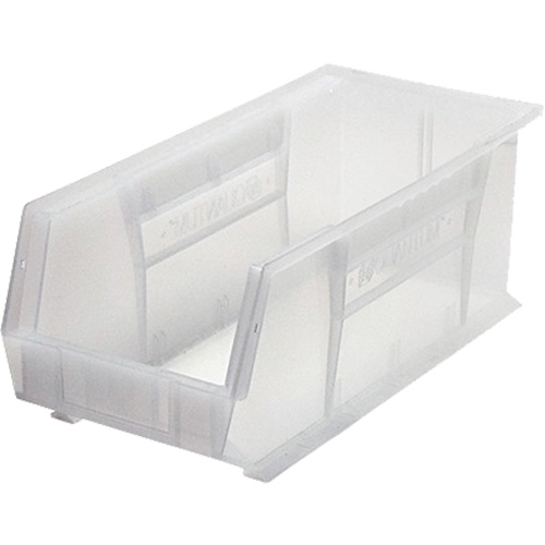 Ultra Stack & Hang Bin, 8-1/4" W x 7" H x 18" D, Clear Absolute Business Supply