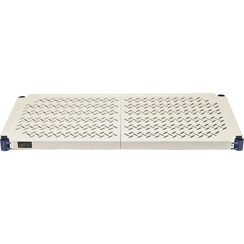 &eacute;tag&egrave;re en fils m&eacute;talliques avec tablettes en plastique, Cadre en fils m&eacute;talliques avec tablettes en plastique, Sans boulons, Capacit&eacute; 600 lb, 30" la x 72" h x 18" p Absolute Business Supply