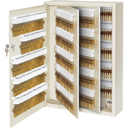 Heavy-Duty Key Cabinet, 730 Keys, Beige Absolute Business Supply