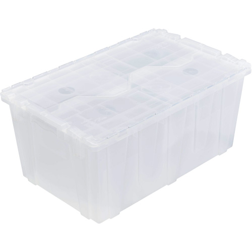 Bac emboîtable FP243C FliPak, 26,9" x 16,9" x 12,1", Transparent Absolute Business Supply