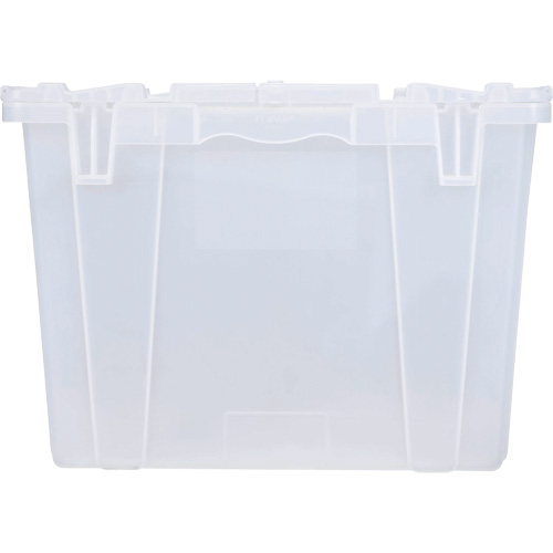 Bac emboîtable FP243C FliPak, 26,9" x 16,9" x 12,1", Transparent Absolute Business Supply