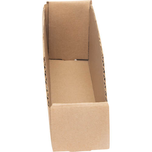 Boîtes profondes en carton ondul&eacute;, 2-7/8" la x 11-1/4" p x 4-1/2" h, Beige Absolute Business Supply