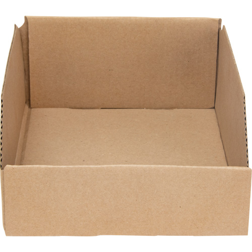 Deep Corrugated Parts Bins, 8-3/4" W x 11-1/4" D x 4-1/2" H, Beige Absolute Business Supply