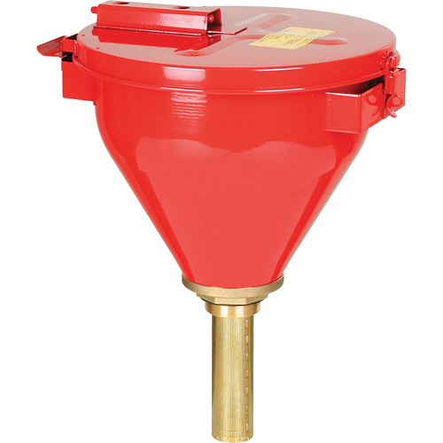 Entonnoirs de sûret&eacute; pour baril, 2,6 gal. Absolute Business Supply