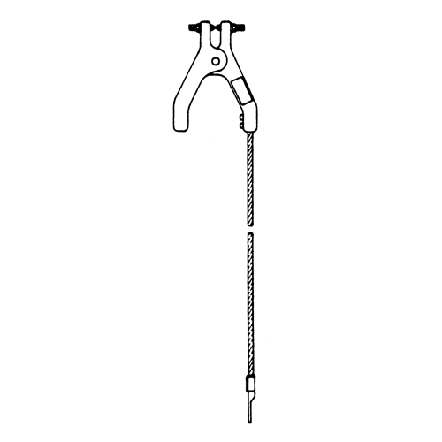 Heavy-Duty Bonding & Grounding Wire Assemblies - Hand Clamp & 1/4" Terminal Connectors Absolute Business Supply