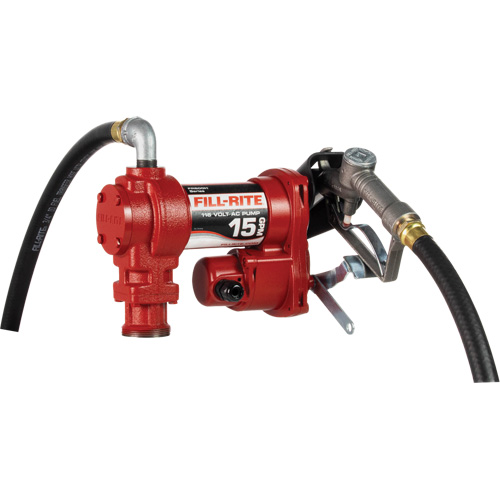 AC Utility Rotary Vane Pumps with Nozzle, 115 V, 15 GPM Absolute Business Supply