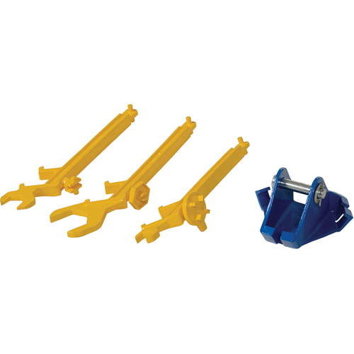 Multi-Purpose Overhead Drum Lifter with Wrenches, 30 - 55 US Gal. (25 - 45 Imperial Gal.), 800 lbs./362 kg. Cap. Absolute Business Supply