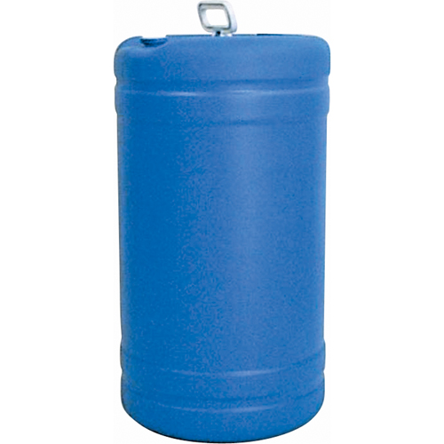 Polyethylene Drums -Tight Head, 15 US gal. (12.49 imp. Gal.), Closed Top, Blue Absolute Business Supply