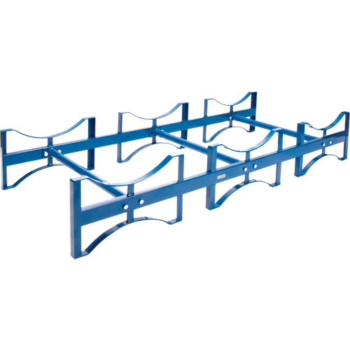 Drum Stacking Rack, 3 Drums, 2400 lbs. Capacity, 71-1/2" W x 30" D x 12-1/2" H Absolute Business Supply