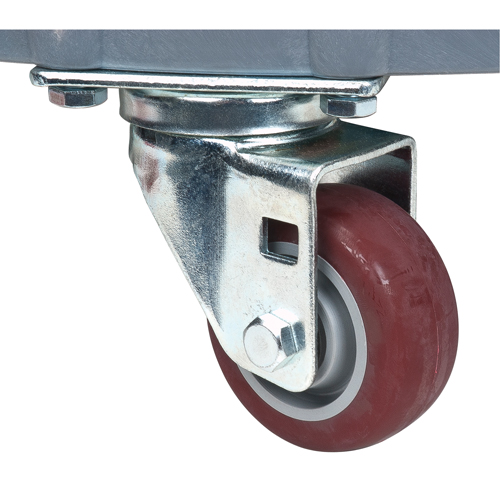 Socle roulant pour baril de confinement des fuites, 24,25" dia. X 7,625" h, Cap. de d&eacute;versement 1,5 gal. US Absolute Business Supply