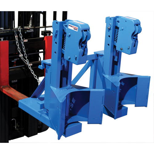 MORSPEED 1500 Forklift Drum Handler, For 55 US gal. (45 Imperial Gal.) Absolute Business Supply
