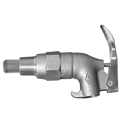 Soupape de baril en zinc avec pare-flamme, Alliage de zinc, entr&eacute;e NPT 3/4" Absolute Business Supply
