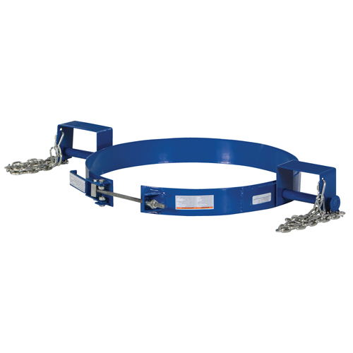 Tilting Drum Ring, 55 US gal. (45 Imperial Gal.) Drum Size, 1200 lbs./544 kg Cap. Absolute Business Supply