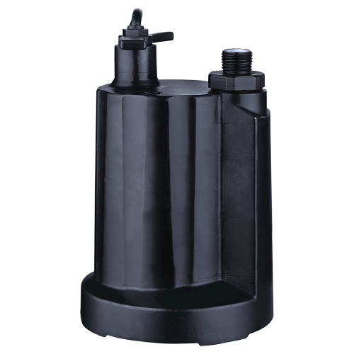 Submersible Utility Pump, 1/3 HP, 2160 GPH, 115 V, 4 A Absolute Business Supply