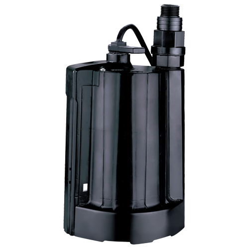Automatic Submersible Utility Pump, 1/3 HP, 2160 GPH, 115 V, 4 A Absolute Business Supply