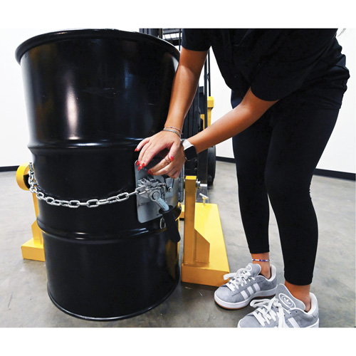 Fork Mounted Drum Carrier, For 55 US Gal. (45.8 Imperial Gal.) Absolute Business Supply